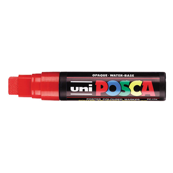 POSCA PC-17K verfmarker rood (15 mm recht) PC17KR 424242 - 1