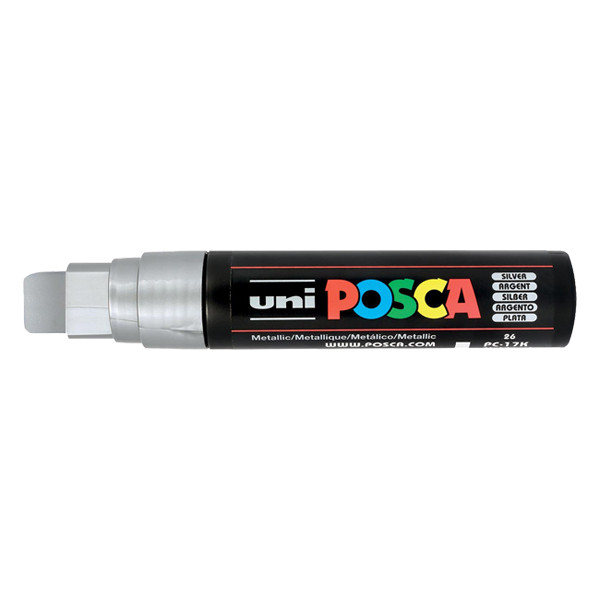 POSCA PC-17K verfmarker zilver (15 mm recht) PC17KAR 424235 - 1