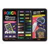 POSCA PC-1MC/PC-3M/PC-5M Groovy Colours verfmarkerset (20 stuks)