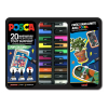 POSCA PC-1MC/PC-3M/PC-5M Pop Colours verfmarkerset (20 stuks)