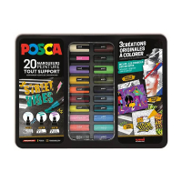 POSCA PC-1MC/PC-3M/PC-5M Street Vibes acrylmarkerset (20 stuks) 425421