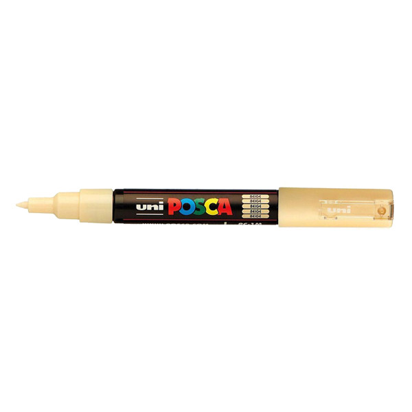POSCA PC-1MC acrylmarker beige (0,7 - 1 mm kegelpunt) 424041 - 1