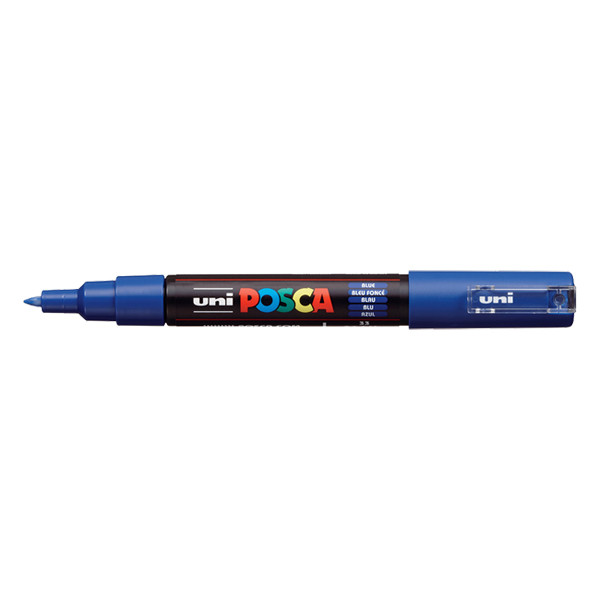 POSCA PC-1MC acrylmarker donkerblauw (0,7 - 1 mm kegelpunt) 424042 - 1