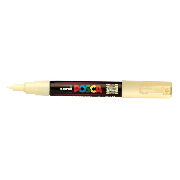 POSCA PC-1MC acrylmarker ivoor (0,7 - 1 mm kegelpunt) 424047 - 1