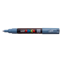 POSCA PC-1MC acrylmarker leisteengrijs (0,7 - 1 mm kegelpunt) 424046