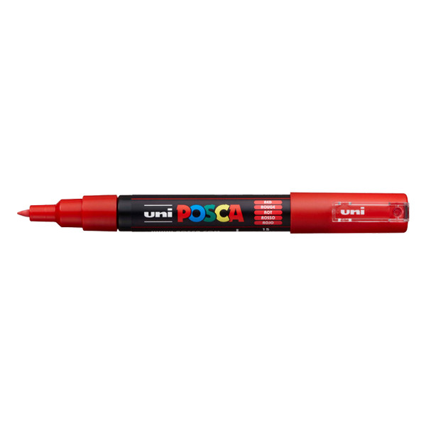 POSCA PC-1MC acrylmarker rood (0,7 - 1 mm kegelpunt) 424057 - 1