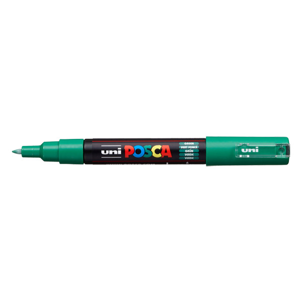 POSCA PC-1MC verfmarker donkergroen (0,7 - 1 mm kegelpunt) PC1MCVF 424063 - 1