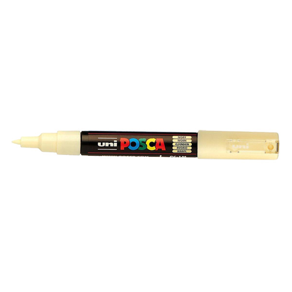 POSCA PC-1MC verfmarker ivoor (0,7 - 1 mm kegelpunt) PC1MCI 424047 - 1