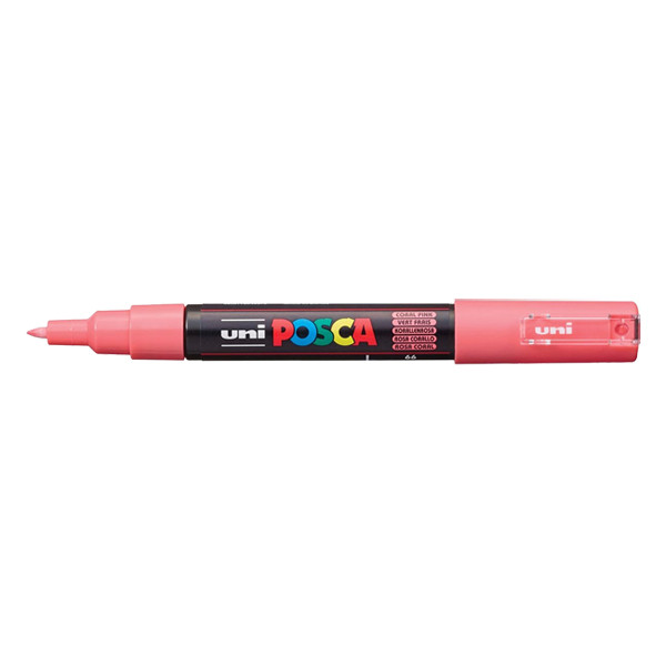 POSCA PC-1MC verfmarker koraal (0,7 - 1 mm kegelpunt) PC1MCC 424044 - 1