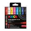 POSCA PC-1MC verfmarkerset (0,7 - 1 mm kegelpunt) 8 stuks