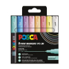 POSCA PC-1MC verfmarkerset pastel (0,7 - 1 mm kegelpunt) 8 stuks