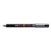 POSCA PC-1MR acrylmarker zilver (0,7 mm rond) 424013