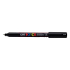 POSCA PC-1MR acrylmarker zwart (0,7 mm rond) 424022 - 1
