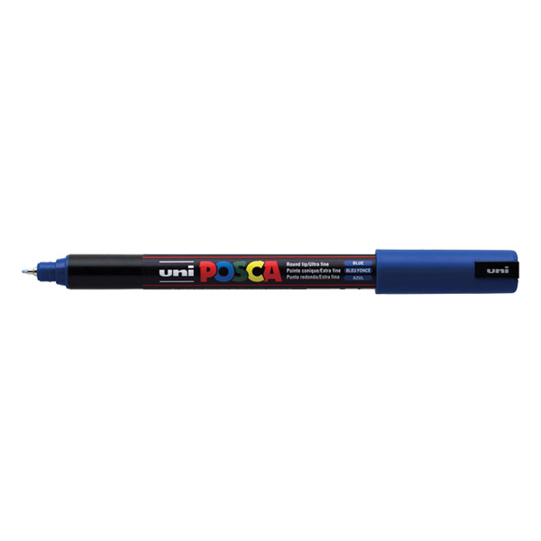 POSCA PC-1MR verfmarker donkerblauw (0,7 mm rond) PC1MRBF 424015 - 1