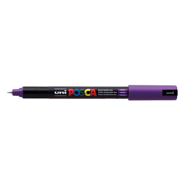 POSCA PC-1MR verfmarker paars (0,7 mm rond) PC1MRVT 424033 - 1