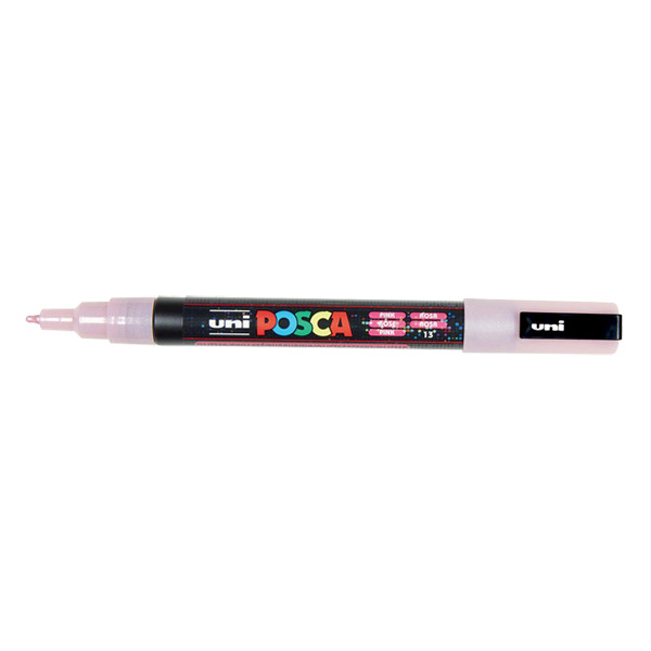 POSCA PC-3ML acrylmarker glitter roze (0,9 - 1,3 mm rond) 424118 - 1