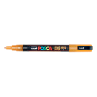 POSCA PC-3ML verfmarker glitter oranje (0,9 - 1,3 mm rond) 424116