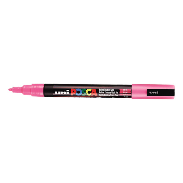 POSCA PC-3M acrylmarker roze (0,9 - 1,3 mm rond) 424095 - 1