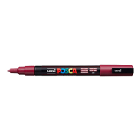 POSCA PC-3M acrylmarker wijnrood (0,9 - 1,3 mm rond) 424087