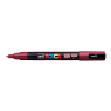 POSCA PC-3M acrylmarker wijnrood (0,9 - 1,3 mm rond) 424087 - 1