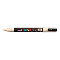 POSCA PC-3M verfmarker beige (0,9 - 1,3 mm rond) PC3MBE 424074