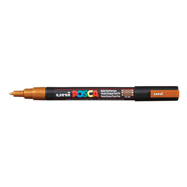 POSCA PC-3M verfmarker brons (0,9 - 1,3 mm rond) PC3MBR 424078 - 1