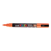 POSCA PC-3M verfmarker donkeroranje (0,9 - 1,3 mm rond) PC3MOF 424092