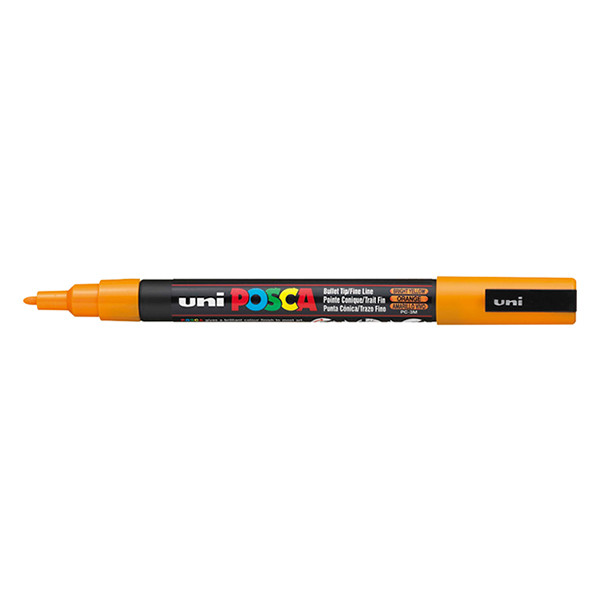 POSCA PC-3M verfmarker fel oranje (0,9 - 1,3 mm rond) PC3MO 424091 - 1