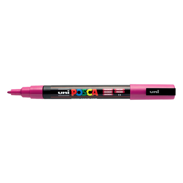 POSCA PC-3M verfmarker fuchsia (0,9 - 1,3 mm rond) PC3MREFU 424097 - 1