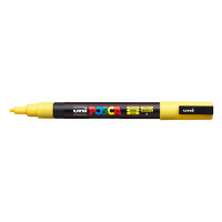 POSCA PC-3M verfmarker geel (0,9 - 1,3 mm rond) PC3MJ 424083