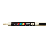 POSCA PC-3M verfmarker ivoor (0,9 - 1,3 mm rond) PC3MI 424082