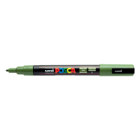 POSCA PC-3M verfmarker kaki (0,9 - 1,3 mm rond) PC3MVK 424104