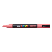 POSCA PC-3M verfmarker koraal (0,9 - 1,3 mm rond) PC3MC 424079