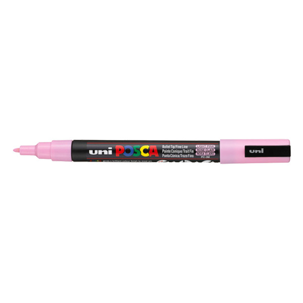 POSCA PC-3M verfmarker lichtroze (0,9 - 1,3 mm rond) PC3MREC 424096 - 1