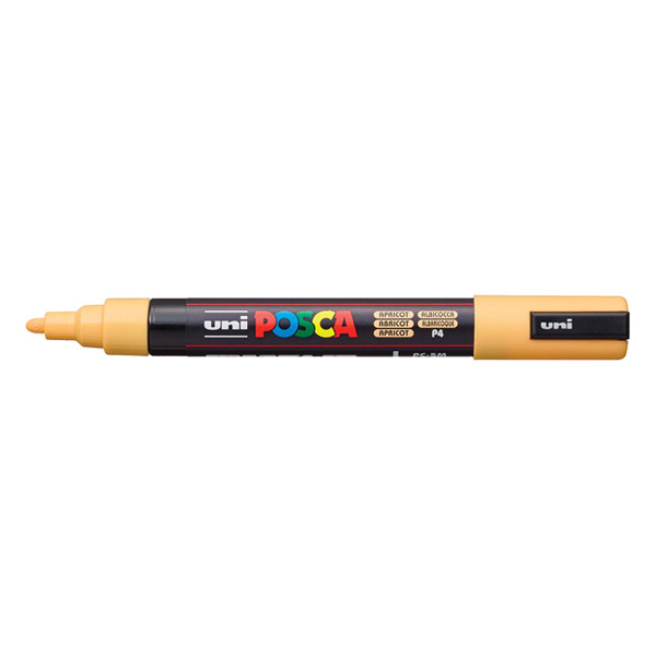 POSCA PC-5M acrylmarker abrikoos (1,8 - 2,5 mm rond) 424124 - 1