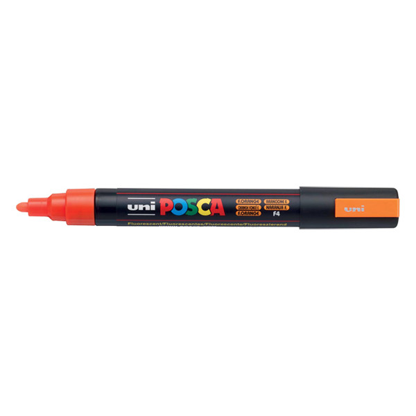 POSCA PC-5M acrylmarker fluo-oranje (1,8 - 2,5 mm rond) 424148 - 1