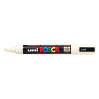 POSCA PC-5M acrylmarker ivoor (1,8 - 2,5 mm rond) 424136