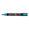 POSCA PC-5M acrylmarker metallic blauw (1,8 - 2,5 mm rond) 424131 - 1