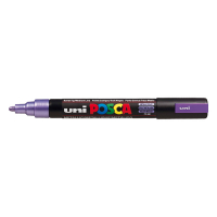 POSCA PC-5M acrylmarker metallic paars (1,8 - 2,5 mm rond) 424165