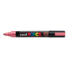 POSCA PC-5M acrylmarker metallic rood (1,8 - 2,5 mm rond)