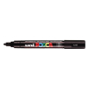 POSCA PC-5M acrylmarker zwart (1,8 - 2,5 mm rond)