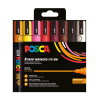 POSCA PC-5M acrylmarkerset warm (1,8 - 2,5 mm rond) 8 stuks 424171 - 1