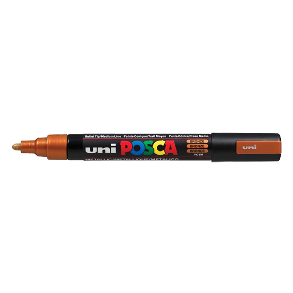 POSCA PC-5M verfmarker brons (1,8 - 2,5 mm rond) PC5MBR 424132 - 1