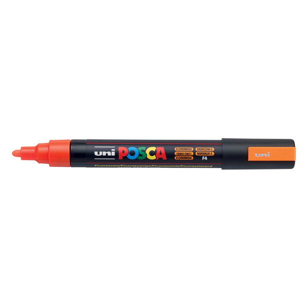 POSCA PC-5M verfmarker fluo-oranje (1,8 - 2,5 mm rond) PC5MOFLUO 424148 - 1