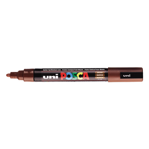 POSCA PC-5M verfmarker kastanjebruin (1,8 - 2,5 mm rond) PC5MM 424144 - 1