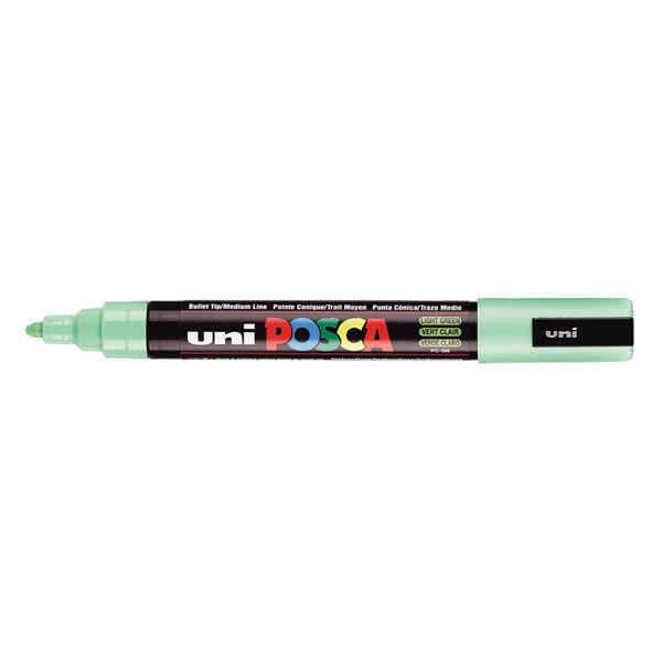 POSCA PC-5M verfmarker lichtgroen (1,8 - 2,5 mm rond) PC5MVC 424158 - 1