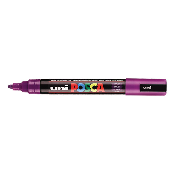 POSCA PC-5M verfmarker paars (1,8 - 2,5 mm rond) PC5MVT 424164 - 1