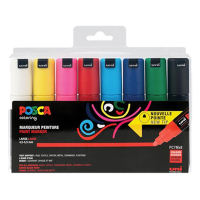 POSCA PC-7M acrylmarkerset (4,5 - 5,5 mm rond) 8 stuks 424191