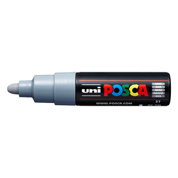 POSCA PC-7M verfmarker grijs (4,5 - 5,5 mm rond) PC7MG 424178 - 1