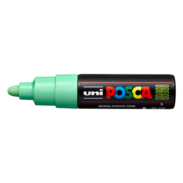 POSCA PC-7M verfmarker lichtgroen (4,5 - 5,5 mm rond) PC7MVC 424187 - 1